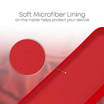 Riff Тонкий & Мягкий силиконовый чехол с мягкой подкладкой для Apple iPhone 14 Red (RF-SC-IPH-14-RE)