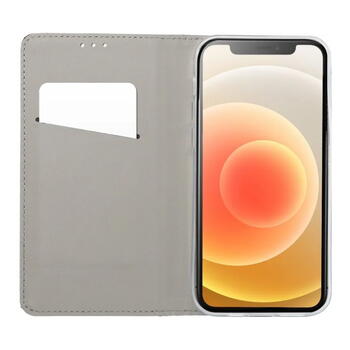 TakeMe Magnēstikas Fiksācijas Sāniski atverams maks bez klipša Poco X4 Pro 5G Zelta (TM-MA-POC-X4PR-GO)