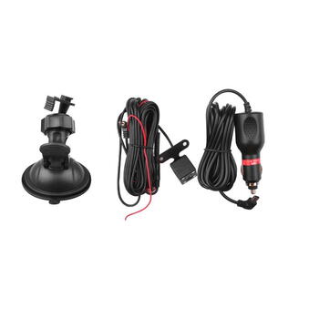 Riff Full HD DVR G-Sensor Автомобильный видеорегистратор с 3 камерами и LCD-дисплеем заднего вида 4 '' черный (RF-VR-FullHD-DVR-4)