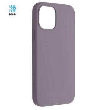 Riff Тонкий & Мягкий силиконовый чехол-крышка с мягкой подкладкой для iPhone 13 PRO Lavender Grey (RF-SC-IPH-13PRO-GR.LAVAND)