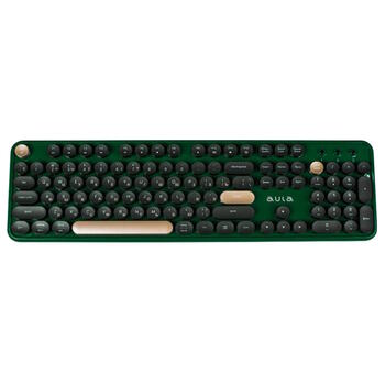 Aula AC306 2в1 2.4G Wireless combo Клавиатура (EN+RU) и Мышка Green (AC306/GRE)