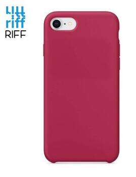 Riff Тонкий & Мягкий силиконовый чехол-крышка с мягкой подкладкой для iPhone 7 / 8 / SE 2020 / SE 2022 Rose Red (RF-TS-IPH7-ROSRED)