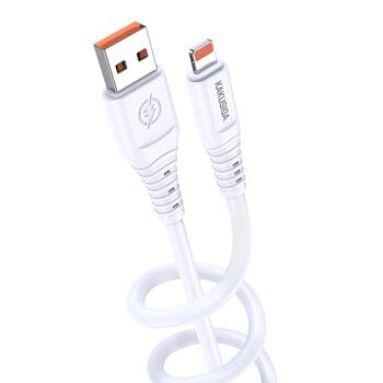 iKaku KSC-803 Провод для передачи данных и подзаряда 1m USB на Lightning White (KSC-803/LI)