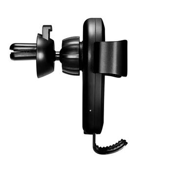 iCarer IWXC004-BN Qi 10W беспроводное автомобильное зарядное устройство + гравитационное автомобильное крепление для вентиляционного отверстия Brown (IWXC004-BN)