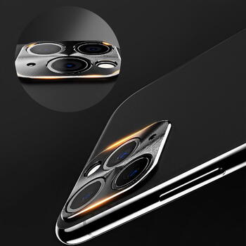 TakeMe Алюминиевая защитная крышка для задней камеры телефона на Apple iPhone 11 Pro Черная (TM-CAMC-IP11P-BK)