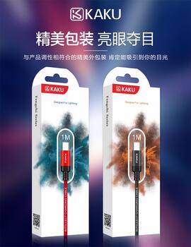 iKaku KSC-283 кабель для зарядки и передачи данных Type-C (USB-C) 1m (KSC-283-TYPC-BK)