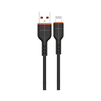 iKaku KSC-225 Lightning провод для зарядки и передачи данных 1m Чёрный (KSC-225-LI-BK)