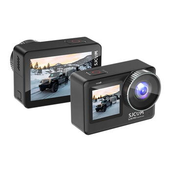 SJCam SJ10 Pro Wi-Fi Водостойкая 30m Камера 4K 60fps 6-Axis Gyro 5G 2.33'' UHD IPS LCD Черный (SJ10PRO-BK)