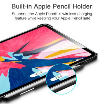 ESR Yippee Trifold Series Тонкий чехол-книжка со стендом для Apple iPad Pro 11 2018 / 2020 / 2021 / 2022 Black (ESR-YI-IPRO11-BK)