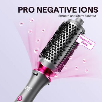 Wavytalk 7in1 Heatwave Pro Воздушная расческа для укладки волос Pink (Wavytalk-3747)