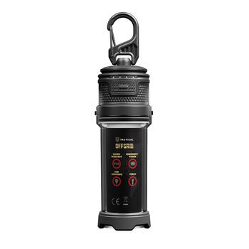 Tactical OffGrid SB-6623B 2in1 ceļojumu lukturītis ar LED laternu / avārijas power bank 3000 mAh IPX6 (SB-6623B)