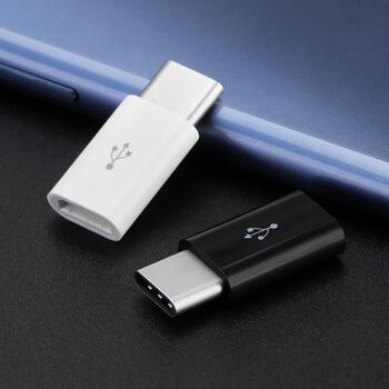 Riff Adapteris no Micro-USB uz Type-C Black (RF-MICRO-TYPEC)