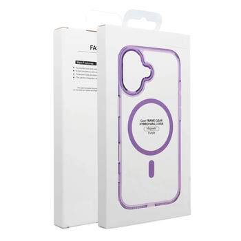 Riff Clear Hybrid Mag Cover Frame Чехол для Samsung Galaxy A57 5G A576 Purple (RF-HYB-A57-PU)