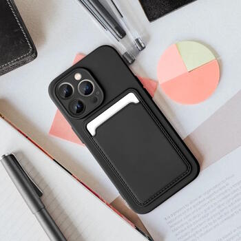 Riff Card серии силиконовый чехол для Apple iPhone 15 Plus Black (RF-CARD-IP15PL-BK)