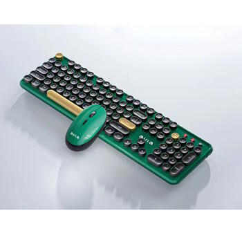 Aula AC306 2в1 2.4G Wireless combo Клавиатура (EN+RU) и Мышка Green (AC306/GRE)