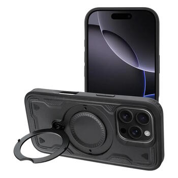 Riff Frost Armor maks priekš iPhone 17 ar kameras aizsardzību (RF-ARM-IP17-BK)