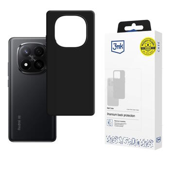 3MK Матовый чехол для Xiaomi Redmi Note 15 Pro 5G Black (3MK-XRN15PR-BK)