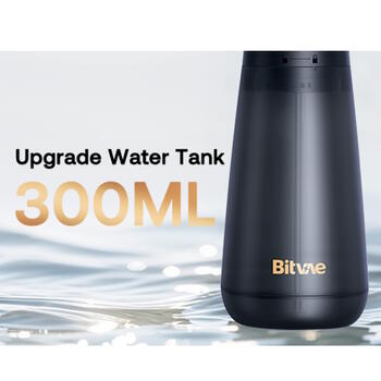 Bitvae C6 irigators 300ml ūdens tvertne / x6 sprauslas / 3 režīmi / 20-100PSI White (BIT-C6-WH)