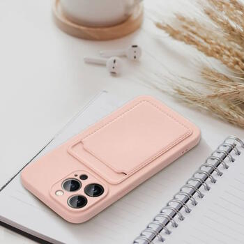 Riff Card серии силиконовый чехол для Apple iPhone 11 Pink (RF-CARD-IP11-PI)