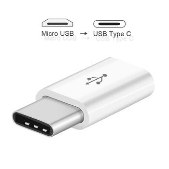 Riff Adapteris no Micro-USB uz Type-C Black (RF-MICRO-TYPEC)