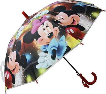 Riff Bērnu lietussargs ar Mickey Mouse zīmējumiem (diam. 75cm) Red (RF-UMBRELLA-RE)