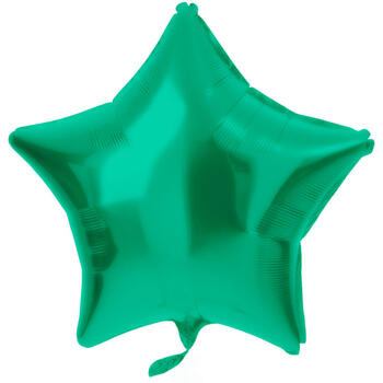 Folat Folija gaisa balons "Star" 48cm Matte Green Metallic (66937)