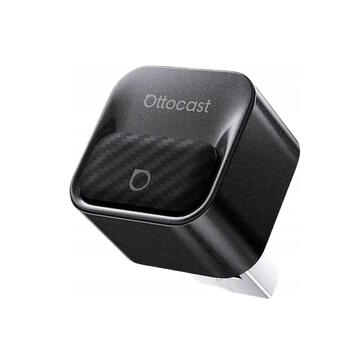 Ottocast CA525-T3 Mini Core bezvadu automašīnas adapteris ar Wi-Fi 2,4 GHz + 5 GHz un Bluetooth 4.2 (CA525-T3)