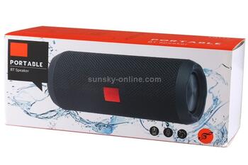 Riff TG117 Universāls bezvadu Bluetooth skaļrunis AUX / Micro SD / USB Zili oranžs (RF-TG117-OR/BL)