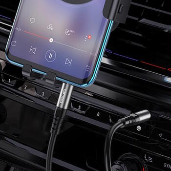 iKaku KSC-892 LIANYI AUX Audio vads 3.5mm uz 3.5mm Jack 1m Black (KSC-892)