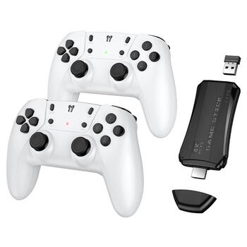 Hoco GA31 Игровая консоль с 20000 встроенных классических игр 64GB White (GA31)