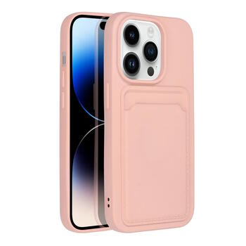 Riff Card серии силиконовый чехол для Apple iPhone 14 Plus Pink (RF-CARD-IP14PL-PI)