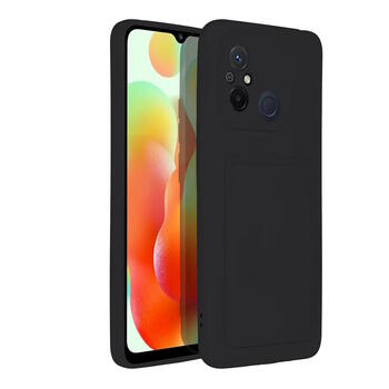Riff Card серии силиконовый чехол для Xiaomi Redmi Note 12 4G Black (RF-CARD-XRN12-BK)
