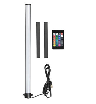 LED RGB stūra lampa (40cm) 360LM + Tālvadības pults (014484)