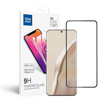 BS 5D Защитное стекло для Huawei P60 на полный экран с черной рамкой (BS-5D-TG-P60-BK)