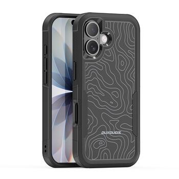 Dux Ducis Shld чехол для iPhone 17 Contour pattern (DU-SHLD-17-BK)