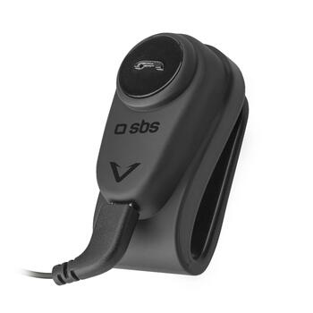 SBS TEEARSETMONOMOTOBTK Беспроводная моногарнитура для мотоциклетного шлема Black (TEEARSETMONOMOTOBTK)