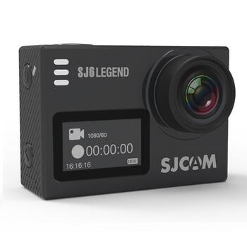 SJCam SJ6 Legend Wi-Fi Водостойкая 30m Спорт Камера 16MP 166° 4K HD 2.0" Тач LCD экран Черный (SJ6LEGENDWIFI-BK)
