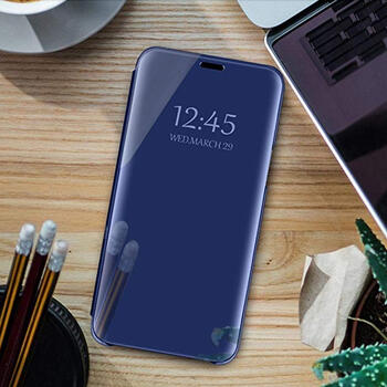 Riff Smart Clear View maks priekš iPhone 7 / 8 / SE 2020 / SE 2022 Navi Blue (PS-M-CV-IP7-NB)