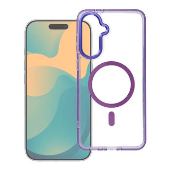 Riff Clear Hybrid Mag Cover Frame Чехол для Samsung Galaxy A57 5G A576 Purple (RF-HYB-A57-PU)