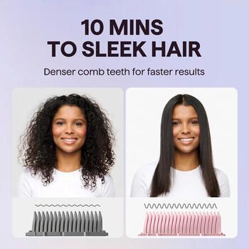 Wavytalk Sleek Sweep matu veidošanas ķemme Pink (Wavytalk-3877)