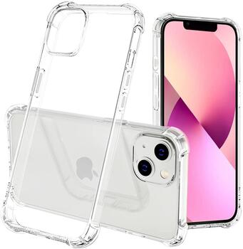Riff 0.5 mm Защитный Чехол Телефона Anti Shock для IPhone 13 PRO Прозрачный (RF-AS-IPH-13PRO-TR)