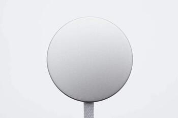 Riff Магнитная Type-C зарядка для Apple серии smart часов 1 - 8 / SE / наушников Airpods Pro 2 с тканевым проводом 1m White (RF-CH-APW-TYC)