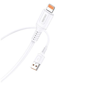 iKaku KSC-805 провод для передачи данных и подзаряда 1m USB на Lightning White (KSC-805/WH)