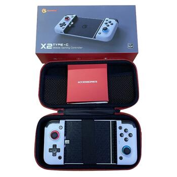 GameSir X2 Type-C 2021 Version Android Контроллер мобильныз игр с фиксатором смартфона 173mm длинной Белый (GAMESIR-X2-TYPE-C)