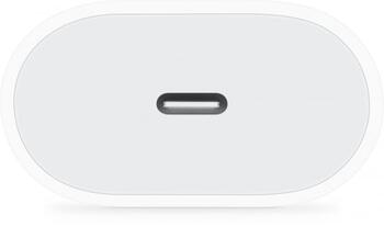 Apple MHJE3ZM/A USB-C strāvas adapteris - lādētājs 20W (MHJE3ZM/A/OEM)