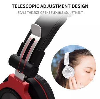 iKAKU SHENGLANG Беспроводная гарнитура с Bluetooth 4.2 и микрофоном Розовый (SHENGLANG-RO)
