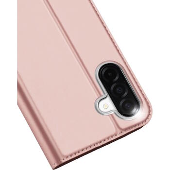 Dux Ducis Skin Pro sāniski atverams maks priekš Samsung Galaxy A276 A27 5G Pink (DU-SP-A27-PI)