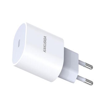 iKaku KSC-541 ZHUODO PD25W адаптер для быстрой зарядки с Type-C White (KSC-541)