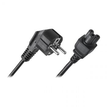 Libox LB0176 Сетевой кабель Euro 3-Pin C5 IEC 1.5m Гибридный стандарт C/E/F CEE 7/7 Черный (LB0176)