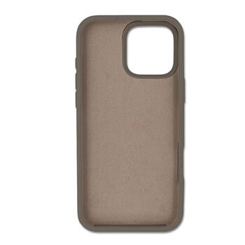 Riff Тонкий чехол с мягким материалом изнутри для iPhone 16 Pro Max Grey (RF-TS-IPH16PMA-GR)